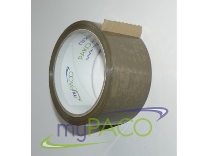 myPACO Taśma PAKOWA brązowa 48mm/60ySOLWENT  MPTP02_36sztuk